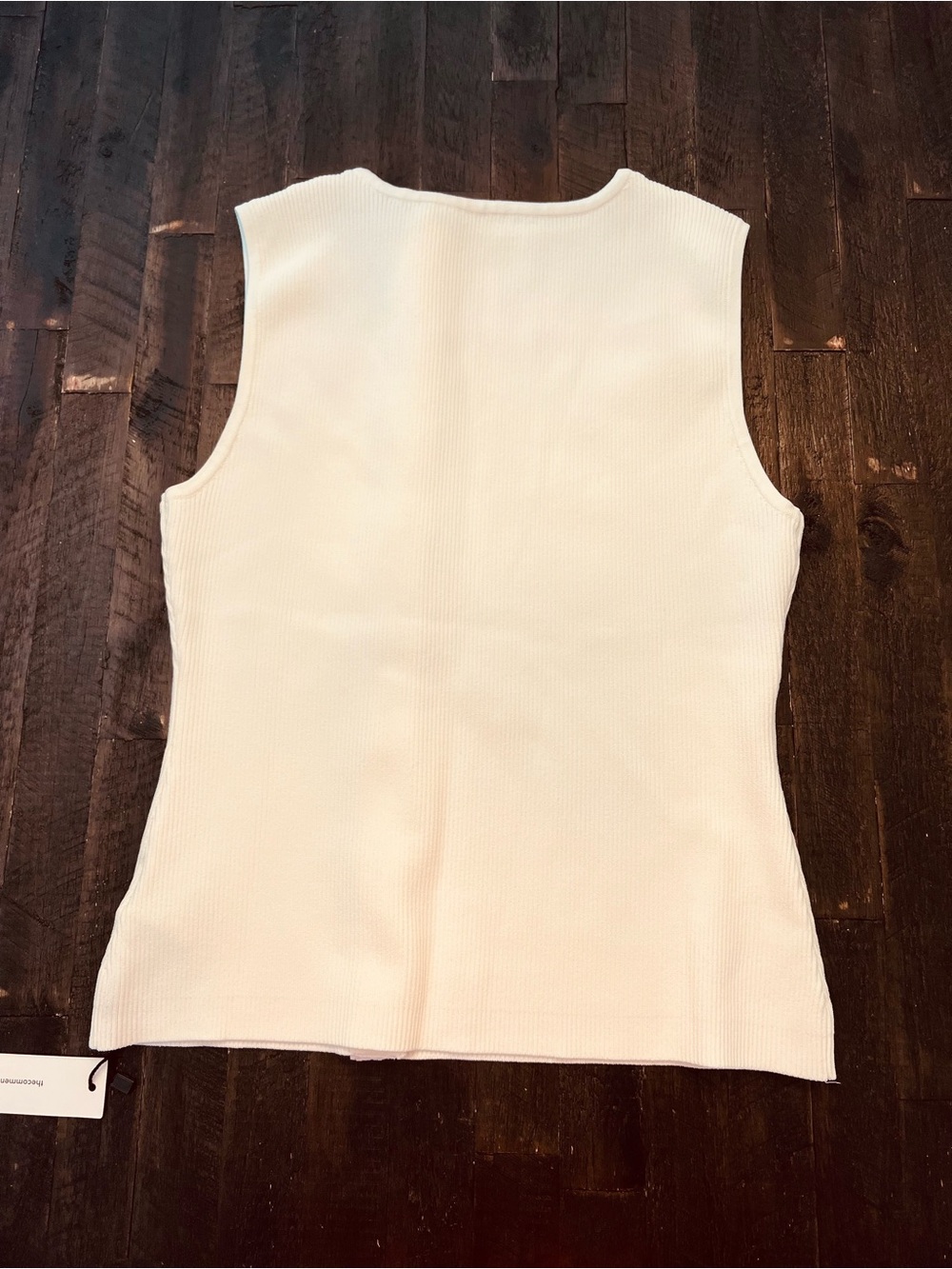 Commense asymmetrical button sweater vest - Picture 4 of 9